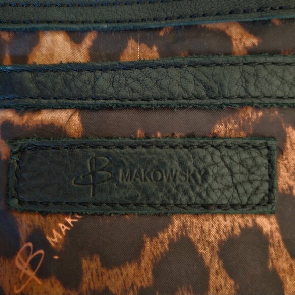 B. MAKOSKY Studded Black Super Soft Leather purse - Picture 7 of 13